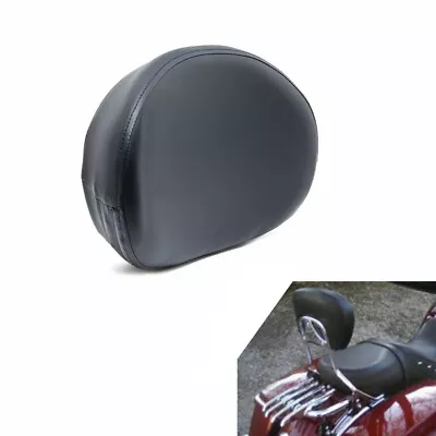 $24.17 • Buy Motorcycle Passenger Sissy Bar Backrest Cushion Pad For Harley Yamaha Suzuki