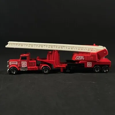 1983 Matchbox Original Convoy CY-12 PETERBILT #8 FIRE ENGINE DEPT England MINT • $23.96