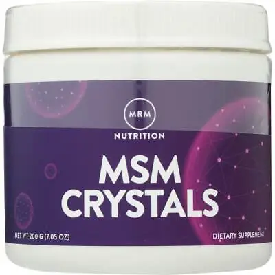 MRM Nutrition Msm Crystals 1000 Mg 7.05 Oz Crystals • $14.33