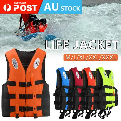 Life Jackets Watersport Ski Buoyancy Aid Kayak Sailing Boating Jacket Adult/Kid • $9.99