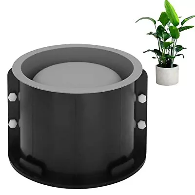 Big Round Silicone Planter Mold 7 Inch Large Round Concrete Molds For Cylinder • $44.52