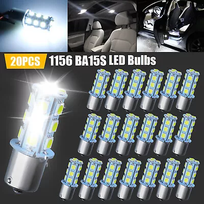 20x 1156 1141 18SMD RV Camper Trailer LED Interior Light Bulbs 6000K Super White • $13.98