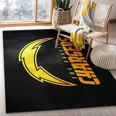 Los Angeles Chargers Soft Rug Floor Mats Living Room Anti-Skid Area Rugs Carpets • $37.04