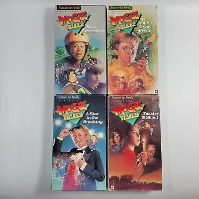 McGee And Me Skate Expectations Not So Great Escape Star Twister & Shout VHS Lot • $17.84