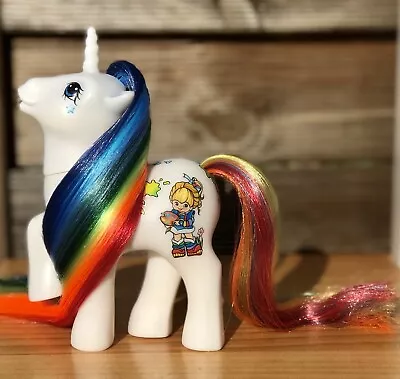 £232 • Buy My Little Pony Customised G1 MLP Custom Rainbow Brite Pony