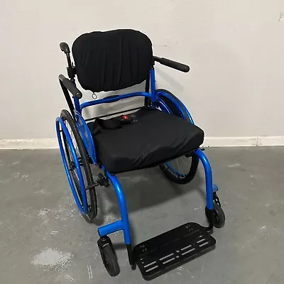 Quickie Nitrum Ultra-lightweight Rigid Wheelchair 18  X 19  • $1500