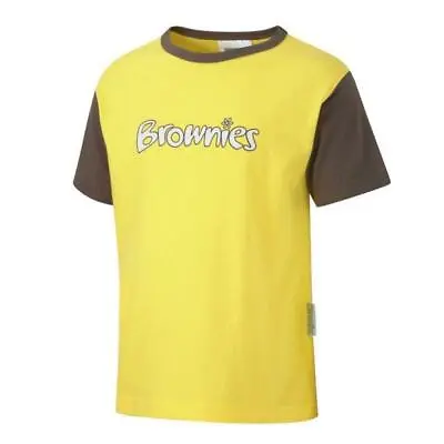 Brownie Short-Sleeve T Shirt Official Uniform- Girl Guiding • £12.99