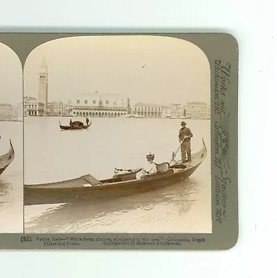 B7995 U&U 92 Campanile Doge’s Palace And Prison Venice Italy D • $2.95