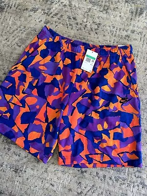 Nike Club Fleece Allover Print French Terry Shorts Size XL - DX0803-551 • $45.98