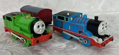 Two Thomas & Friends Trackmasters - NOT WORKING - Thomas & Percy • $15