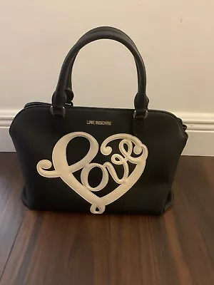 LOVE MOSCHINO Shoulder Bag Purse Black • $60