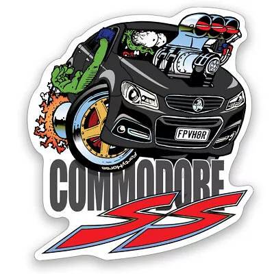 Holden Vinyl Stickers - VF SS Commodore Black • $5