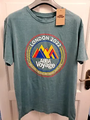 £44.99 • Buy ABBA Voyage Polar Mountain Tour T-Shirt Limited Arena Edition EU XL / USA L