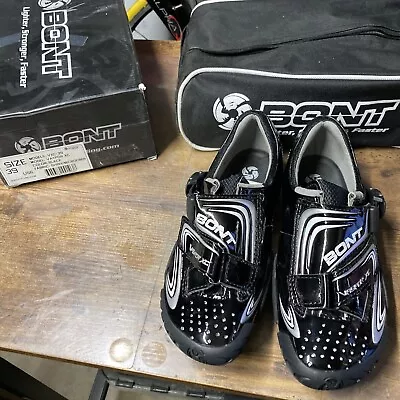 Bont Vaypor Xc 39 Euro 6 Us Carbon Cycling Shoes  (8816-35) • $79.99