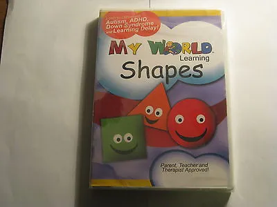 My World Learning - Shapes / Childrens DVD NTSC (SEALED) • £2.99