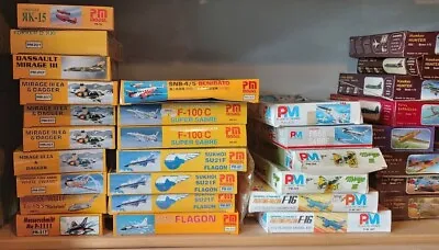 Vintage Collection 1/72 Scale PM Model Aircraft Kit CHOOSE PLANE Kits ADD4for25% • £15