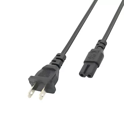 2 Prong TV AC Power Cord 6 Ft Cable For Toshiba Hisense Electronics 43UH6100 • $6.79