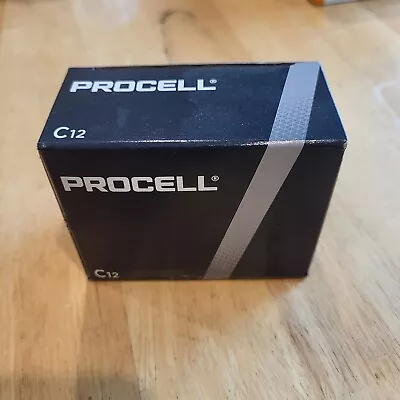 Duracell Procell C12 1.5V Alkaline C-Cell Battery Value Lot (120 Batteries) • $65