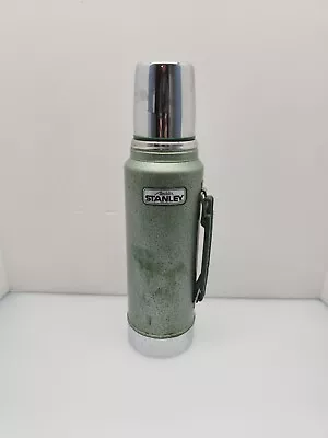 Vintage Stanley Aladdin Green Vacuum Bottle Thermos A-944DH Quart Made In USA • $15.29
