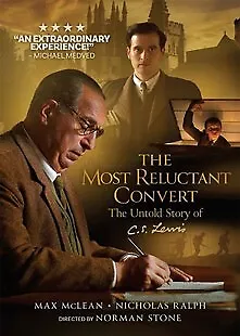 The Most Reluctant Convert: The Untold Story Of C.S. Lewis DVD • $13.99