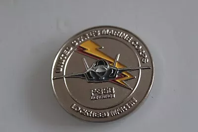 United States Marine Corps Lockheed Martin F-35B Lightning II Challenge Coin • $26.99