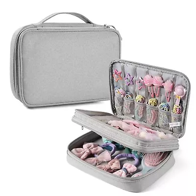 Baby Girls Hair Accessory Organizer Headband Storage Bag With Multi-pockets Clip • $12.89