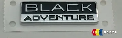£35.09 • Buy New Genuine Vw Touareg Black Adventure Badge Emblem Trunk Lid 7p6853688b  Dpj
