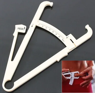 £8.27 • Buy 2pcs Fat Caliper Personal Body Skin Analy Measurement Fitness Effect Checking