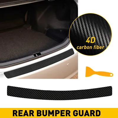 90cm Rear Bumper Guard Rubber Protector Trim Cover Scuff Car Trunk Protector USA • $9.99