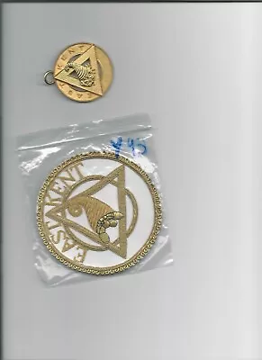 £10 • Buy Royal Arch Chapter Past Provincial Grand Steward Apron Badge And Collar Jewel