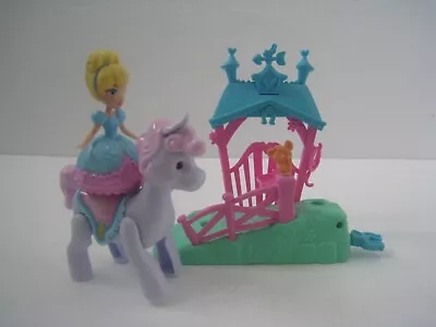 Disney Princess Magical  Movers  Little  Kingdom  Cinderella  Pony  Ride  Stable • £2.99