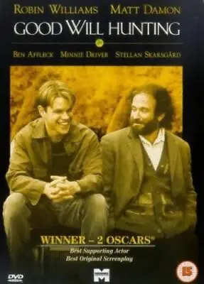 Good Will Hunting DVD Robin Williams Van Sant (DIR) Cert 15 Fast And FREE P & P • £2.19