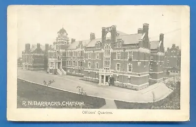 Royal Navy Barrackschatham.officers Quarters.postcard • £1.50