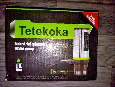 60W DC12V/(Tetekoka) Industrial Miniature Water Pump Upgradable Double Filter • $18.19