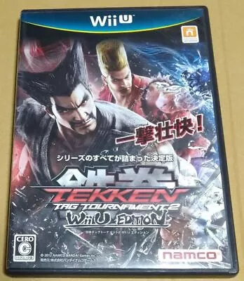 USED Tekken Tag Tournament 2 Wii U Namco Nintendo Wii U JAPAN • $60.68