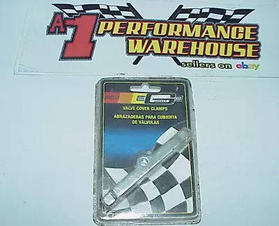 4 New Mr. Gasket Valve Cover Clamps Part No. 9817 NASCAR #5 • $9