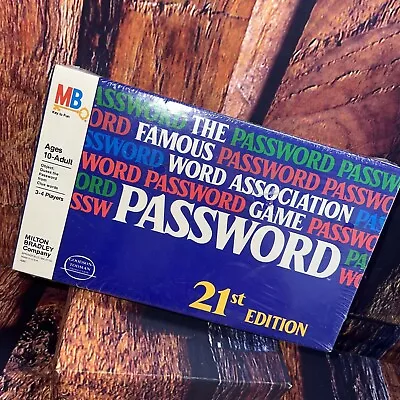 Vintage 1978 Password Game Milton Bradley 21st Edition #4260 Collect NEW SEALED • $44.85