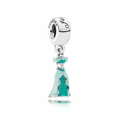 $79.95 • Buy Authentic Pandora Disney Sterling Silver Jasmine Dress Retired