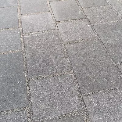 £2.99 • Buy Black Granite 50mm Driveway Setts Paving Edging Block Paving Stone