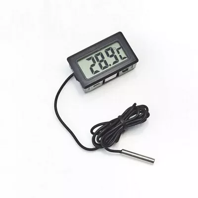 Mini LCD Car Digital Thermometer Temperature Hygrometer Sensor Meter Gauge Gift • $2.95