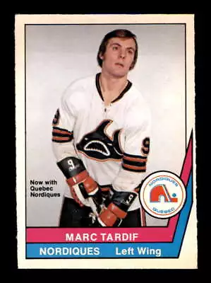 1977 O-Pee-Chee WHA #20 Marc Tardif   NM/NM+ X3024478 • $2.25