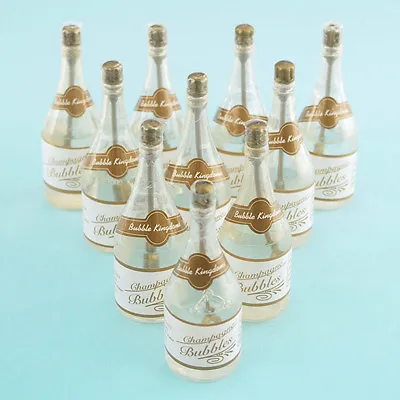 Mini Wedding Bubbles Champagne Bottle Souvenir Keepsake • £19.24