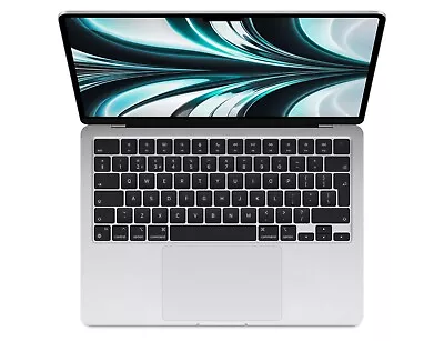 Apple MacBook Air 13  2022 Silver M2 8-Core CPU 10-Core GPU 8GB RAM 256GB - Good • £923.99