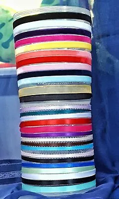 31 COLORS Narrow 12-16  Ribbon Choker Necklace Satin Velvet Prom Holiday Party • $4.98