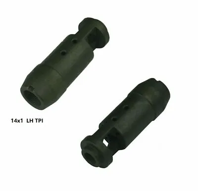 Black Steel Low Concussion Competition Muzzle Brake Compensator 14x1 LH TPI  • $37.98