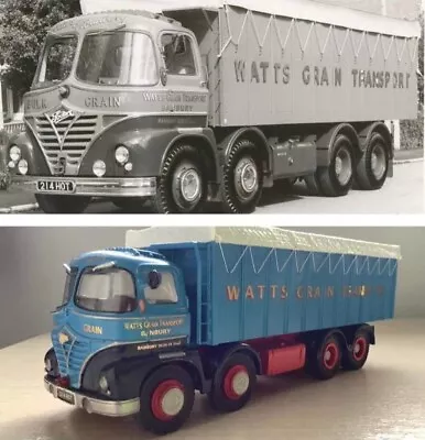 1:50 Corgi Foden S21 Decals Only Code 3 Watts Grain Transport Of Banbury Tipper • £15