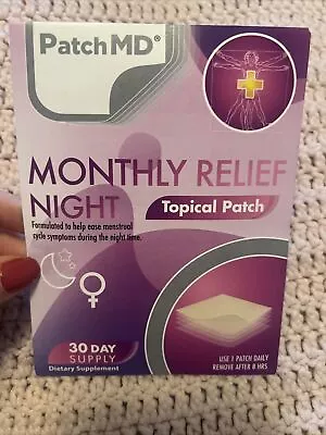 PatchMD Monthly Relief Night Topical Patch 30 Day Supply • $15
