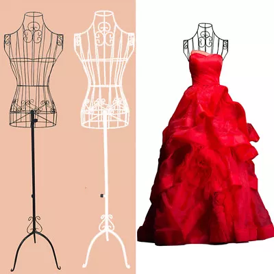 £52.29 • Buy Adjust Female Mannequin Stand Designer Pattern Metal Model Iron Tailor Display