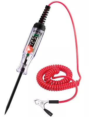 3 ~ 48V Car Digital Electric Voltage Circuit Tester Truck Automotive Light Test • $6.49