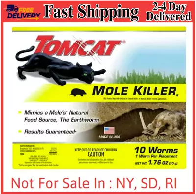 Tomcat Mole Killerₐ Mimics Natural Food Source Poison Kills In A Single Feedin • $21.88